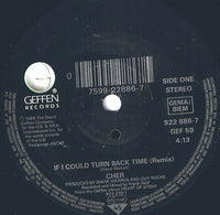Cher : If I Could Turn Back Time (7", Single)