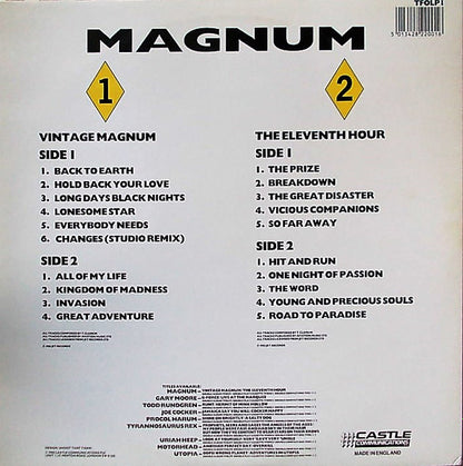 Magnum (3) : Vintage Magnum / The Eleventh Hour (2xLP, Comp, Gat)