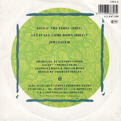 Simple Minds : The Amsterdam EP (7", EP)