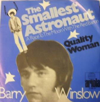 Barry Winslow : The Smallest Astronaut (7", Single)