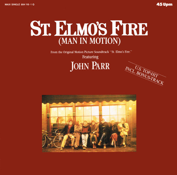 John Parr : St. Elmo's Fire (Man In Motion) (12", Maxi)