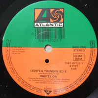 White Lion : Lights & Thunder (7")