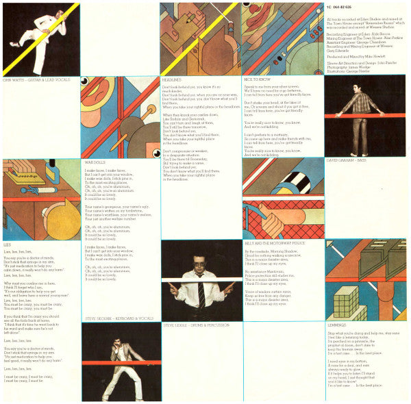 Fischer-Z : Word Salad (LP, Album, RE)