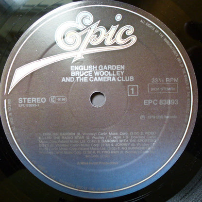 Bruce Woolley And The Camera Club : English Garden (LP, Album)