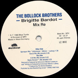The Bollock Brothers : Brigitte Bardot (Mix-Re-Maxi) (12", Maxi)