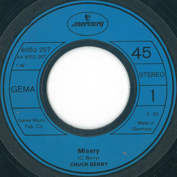 Chuck Berry : Misery (7", Single)