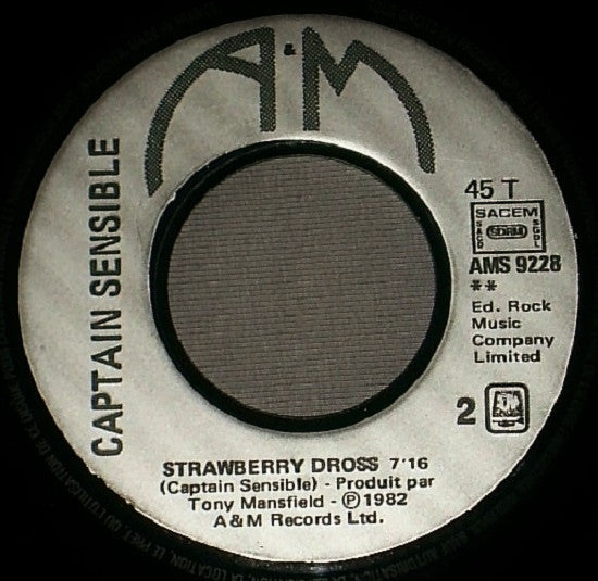 Captain Sensible : Wot! (7", Single)