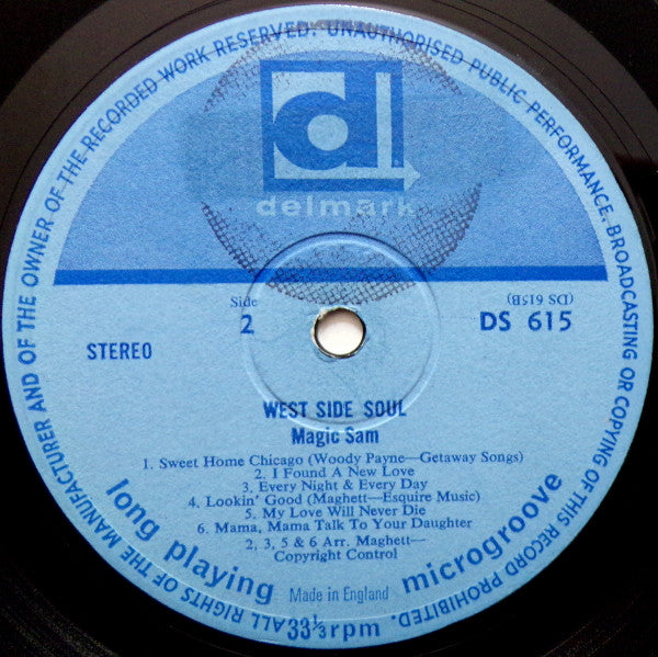 Magic Sam Blues Band : West Side Soul (LP, Album)