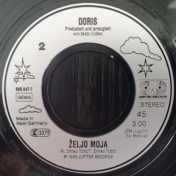 Doris* : Love Is Fire (7", Single)