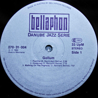 Erich Bachträgl*, Uli Rennert, Jeff Wohlgenannt, Mike Gottwald (2) : "Gollum" (LP, Album)