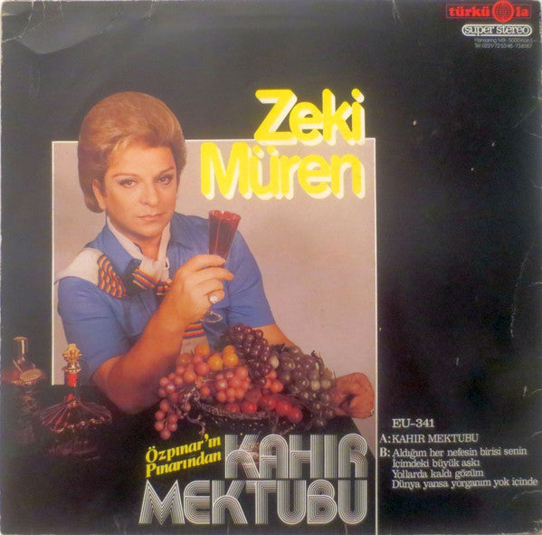 Zeki Müren : Özpınar'ın Pınarından Kahır Mektubu (LP, Album)