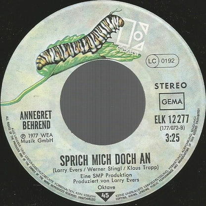 Annegret Behrend : Das Erste Mal (Bilitis) (7", Single)