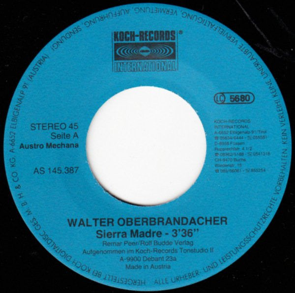 Walter Oberbrandacher : Sierra Madre (7", Single)