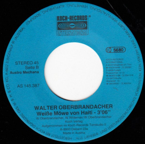 Walter Oberbrandacher : Sierra Madre (7", Single)