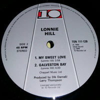 Lonnie Hill : Galveston Bay (12", Single, Pic)