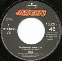 INXS : New Sensation (7", Single)