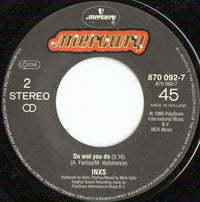 INXS : New Sensation (7", Single)