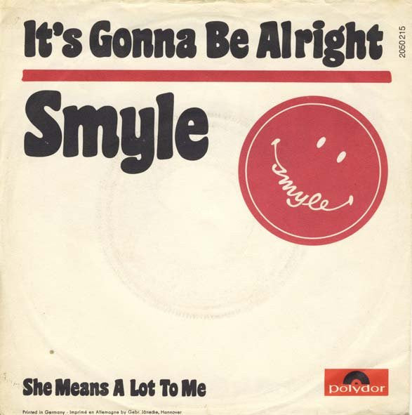 Smyle : It's Gonna Be Alright (7")