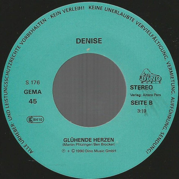 Denise (13) : Uns Gehört Die Nacht (7", Single)