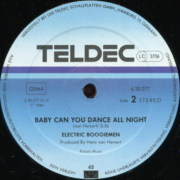 Electric Boogiemen : Breakdancing (12")