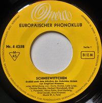 Gebrüder Grimm : Schneewittchen • Das Tapfere Schneiderlein (7", Mono)