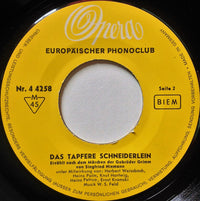 Gebrüder Grimm : Schneewittchen • Das Tapfere Schneiderlein (7", Mono)
