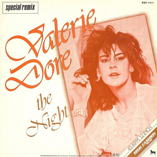 Valerie Dore : The Night (Special Remix) (12")
