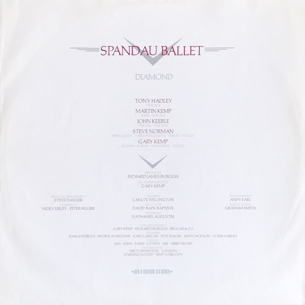 Spandau Ballet : Diamond (LP, Album)