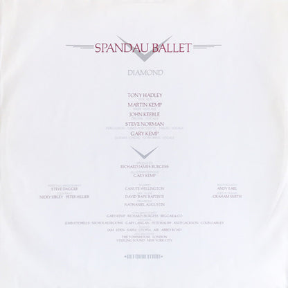 Spandau Ballet : Diamond (LP, Album)