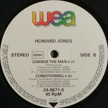 Howard Jones : New Song (12")