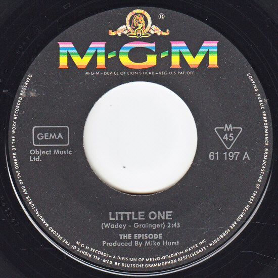 The Episode* : Little One (7", Single)
