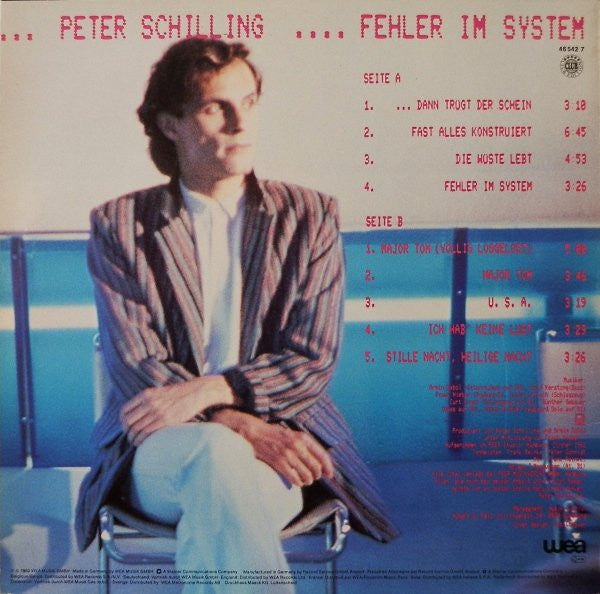 Peter Schilling : Fehler Im System (LP, Album, Club)