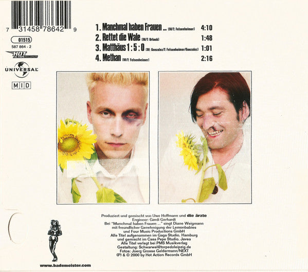 Die Ärzte : Manchmal Haben Frauen ... (CD, Maxi)