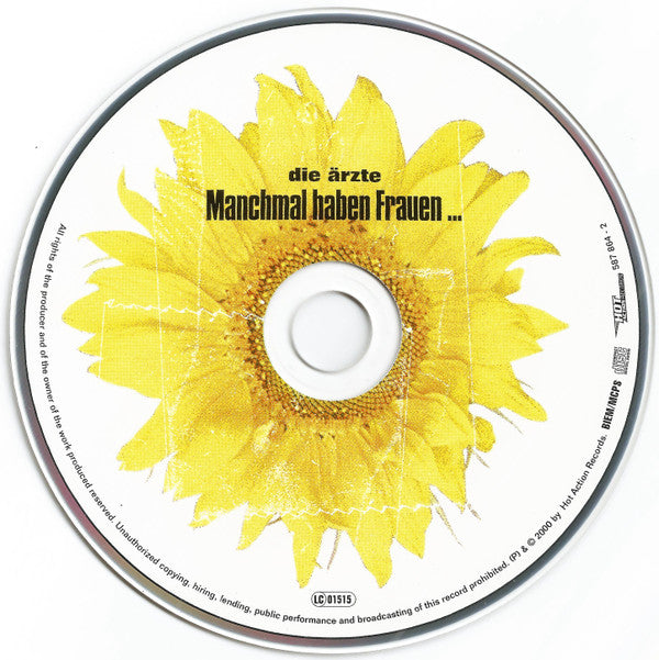Die Ärzte : Manchmal Haben Frauen ... (CD, Maxi)