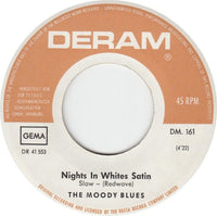The Moody Blues : Nights In White Satin (7", Single, RE)