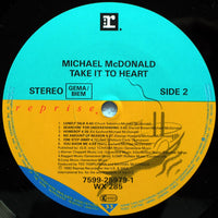 Michael McDonald : Take It To Heart (LP, Album)