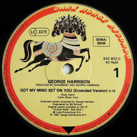 George Harrison : Got My Mind Set On You (Extended Version) (12", Maxi)