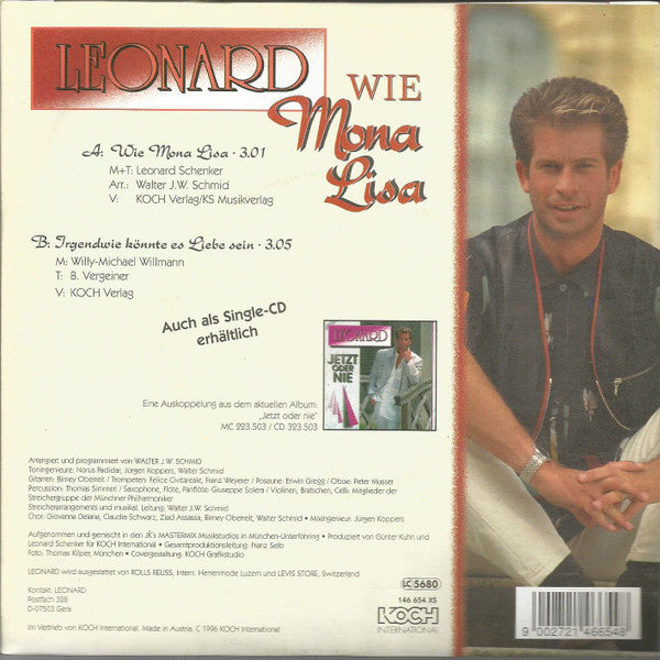 Leonard : Wie Mona Lisa (7", Single)
