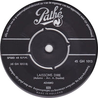 Adamo : J'aime Une Fleur / Laissons Dire (7", Single)