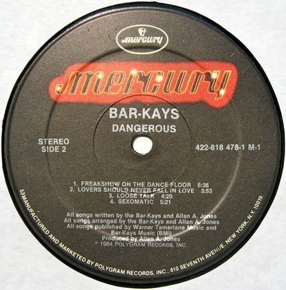 Bar-Kays : Dangerous (LP, Album)