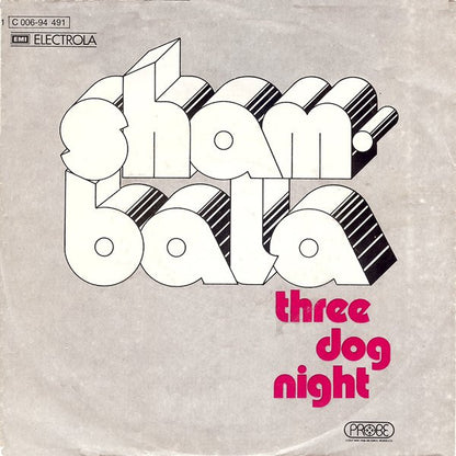 Three Dog Night : Shambala (7", Single, Mono)