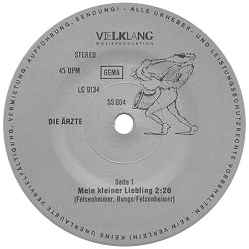 Die Ärzte : Uns Geht's Prima... (12", EP, Blu)