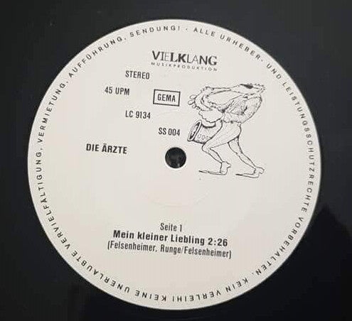 Die Ärzte : Uns Geht's Prima... (12", EP, Blu)