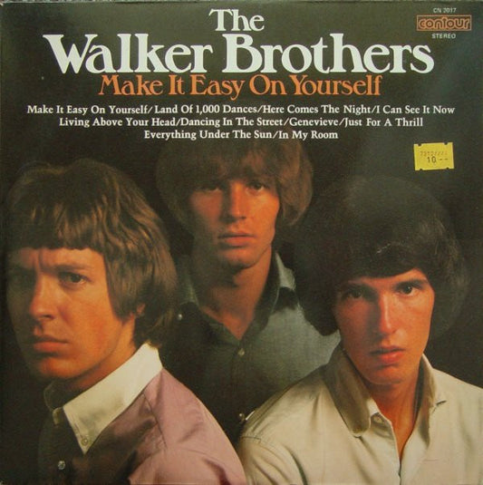 The Walker Brothers : Make It Easy On Yourself (LP, Comp, RE, Whi)