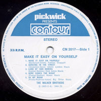 The Walker Brothers : Make It Easy On Yourself (LP, Comp, RE, Whi)