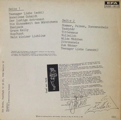 Die Ärzte : Die Ärzte Früher! (1982-'83) Der Ausverkauf* Geht Weiter! (LP, Comp)