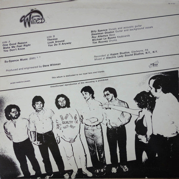 Witness (27) : Witness (12", MiniAlbum, Ltd)
