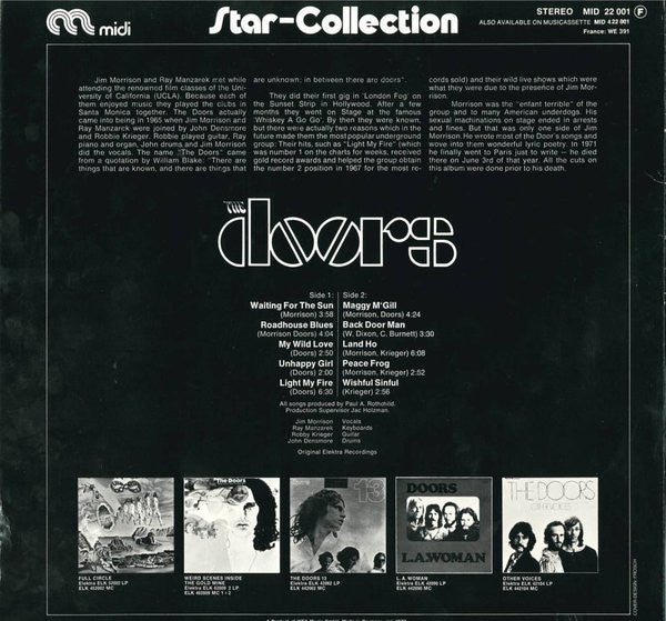 The Doors : Star-Collection (LP, Comp, RE)
