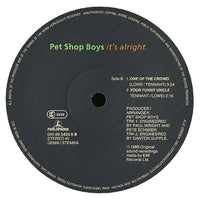 Pet Shop Boys : It's Alright (12", Maxi)