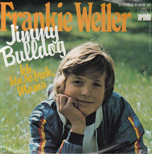 Frankie Weller : Jimmy Bulldog (7", Single)